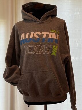 Heavy Blend Sweatshirt/Hoody Gray Size L